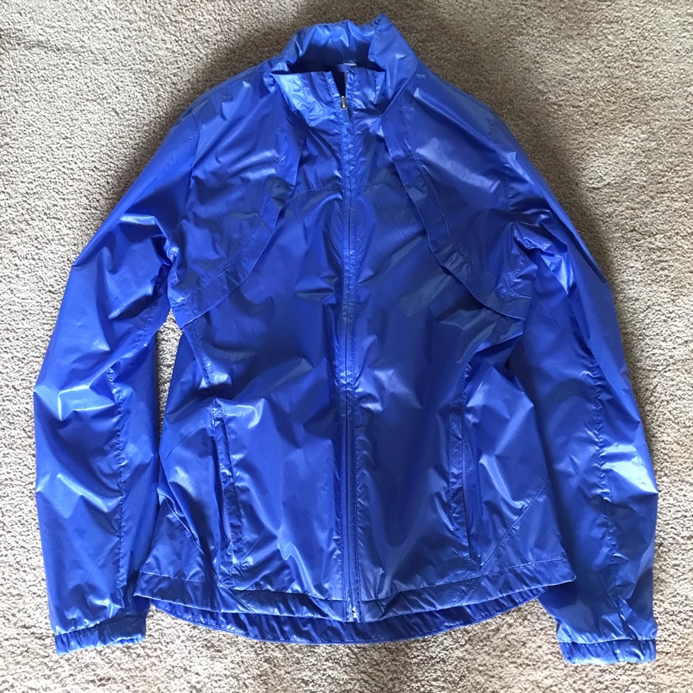 GAP Blue Zipper Windbreaker Jacket